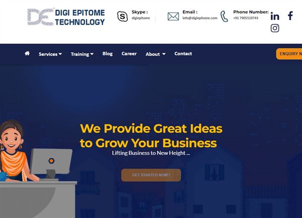 Digi Epitome Technology - Best For SEO, SMO, PPC, Google Ads, Software, App, Website Design & Digital Marketing In Lucknow